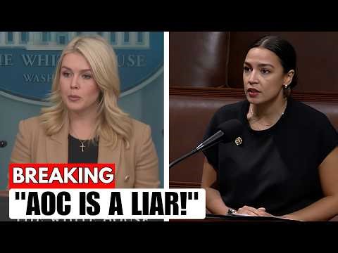 Karoline Leavitt FINALLY EXPOSES AOC On Live TV — SHOCKING!