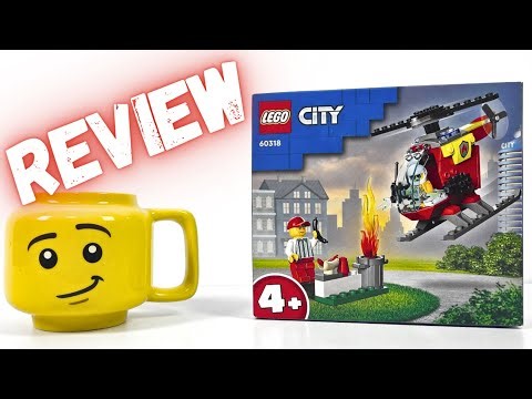 Lego City Fire Helicopter | Lego Review
