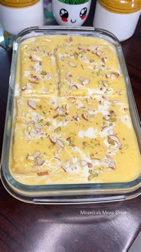 Easy Mango Pudding Recipe | Creamy Summer Dessert 🥭