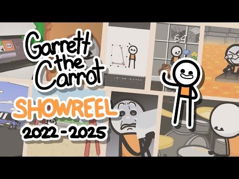 GarrettTheCarrot Showreel (2022 - 2025)
