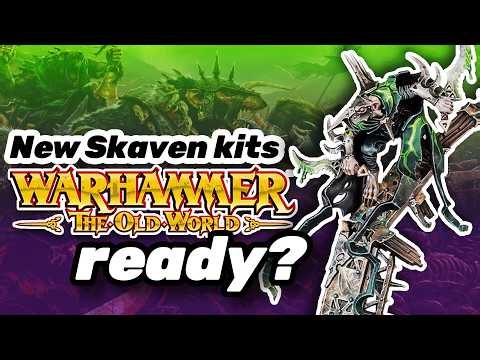Gutter Runners First Look - NEW Skaven, Old World Ready?