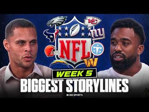 Breaking down EVERY major storyline heading into NFL Week 5 ✅ | Chiefs, Eagles, Browns, Giants