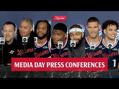 2026 Media Day Press Conferences | LA Clippers