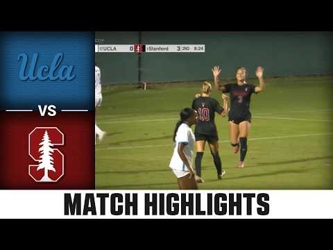 UCLA vs. Stanford Match Highlights | 2026 ACC Women's Soccer