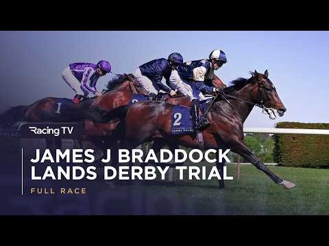 James J Braddock chins Pierre Bonnard in Leopardstown Derby Trial | Full Race | 2026 | Racing TV