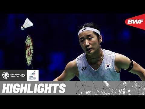 An Se Young vs Pusarla V. Sindhu | Hard-fought rallies with relentless retrieval
