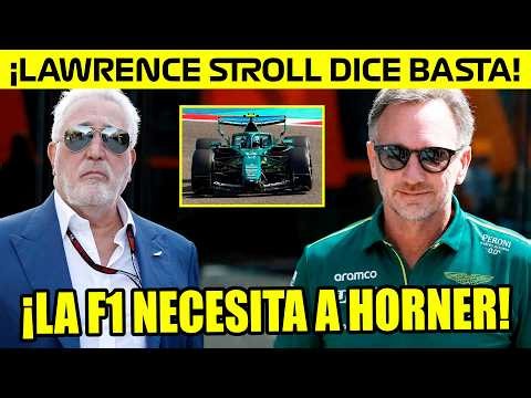 🚨BREAKING NEWS🔥 HORNER PRESSURED for his RETURN✅ LAWRENCE STROLL HAS HAD ENOUGH😡 ASTON MARTIN GOE...