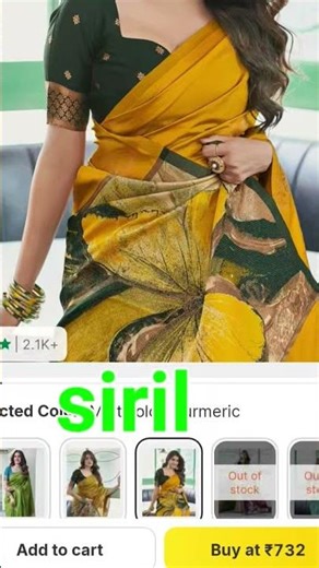 Flipkart finds😍*siril*woven embellished self design benarasi silk blend saree#shorts#viral#trending