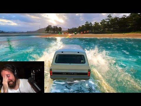 I played a racing game for the first time..