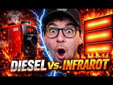 72€ DIESELHEIZUNG: Perfekte WERKSTATT HEIZUNG?!