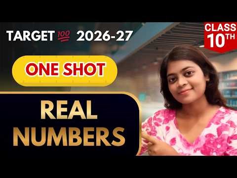 Real Numbers ONE SHOT 🔥 | Class 10 Maths Chapter -1 | Complete Chapter | By Smriti Jeet | Ex 1.1/1.2