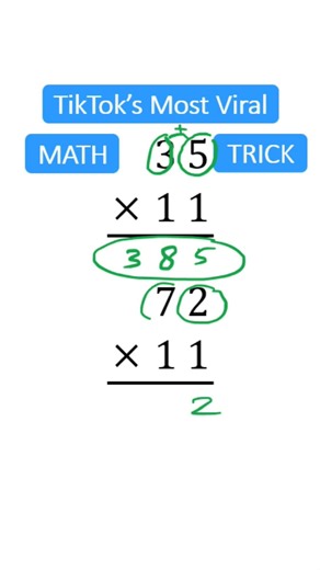 Multiplying by 11