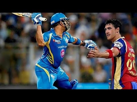 Pollard vs Starc MI vs RCB IPL 2014 Full Match Highlights