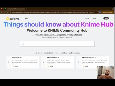Things you should know about Knime Community Hub | Best way to learn knime #knime