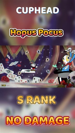 Cuphead - Hopus Pocus No Damage S Rank No Commentary [2K60]
