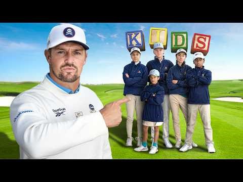 1 Pro Golfer vs 5 Kids (No Mercy)