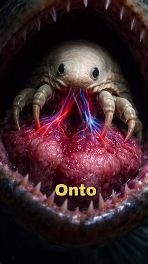 This Fish Has An Alien For A Tongue... 😱 #wildlife