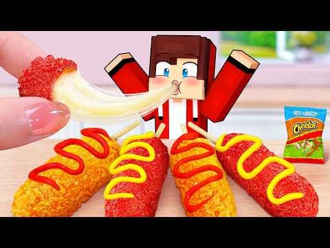 JJ In Mini Real Life ✨ How To Make Mozzarella Cheese Sticks 🧀 Tina Mini Cooking