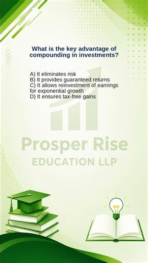 NISM XA Exam: The Key Advantage of Compounding in Investments | NISM Mock Test
