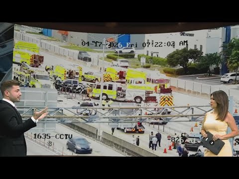 Injuries reported after major crash. on Palmetto Expressway in Miami-Dade