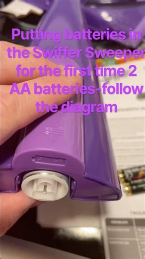 How to put batteries in the Swiffer Wet Jet #aabatteries #wetjet #batteriesincluded #swiffer