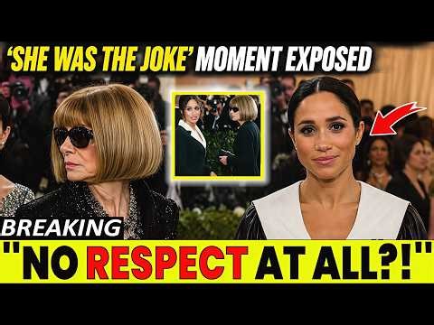 Anna Wintour SHOCKS Meghan Markle With Ice-Cold Red Carpet Moment