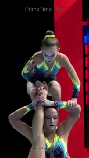 This acrobatic trick is harder than you think #gymnastics #athletic #challenge