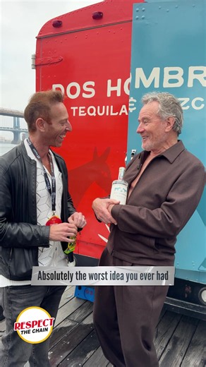 BRYAN CRANSTON, DOS HOMBRES AND HALLOWEEN CANDY?! 🍬 I caught up with Bryan Cranston at the New York City Wine & Food Festival (NYCWFF) to talk Dos Hombres, the company he started with his Breaking Bad co-star Aaron Paul! We talked Dos Hombres tequila, including reposado, and mezcal. Then I had to ask: What Halloween candy would he pair with Dos Hombres mezcal? Watch for his answer! What candy would YOU pick? Respect the Chain with Sam E. Goldberg #BryanCranston #DosHombres #NYCWFF #Mezcal #Hall