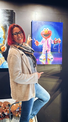 Timelapse des Kunstwerks vom Montana Black Event 2025