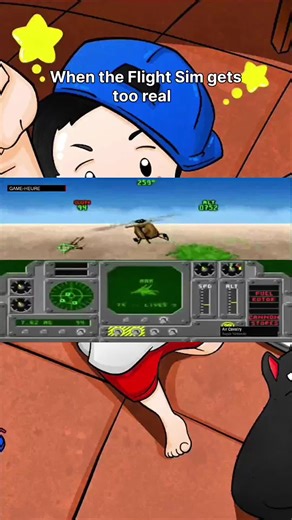 The moment that ultra-realistic flight sim makes you react like you just saw a UFO instead of a slight terrain change. The commitment to the bit is impeccable! That stunned face says it all when the digital sky throws a curveball that feels *way* too real. Which one of us hasn't had a genuine startle moment while trying to stick the landing in the cockpit? 🤯🚁 #flightsim #gamingmemes #pcgaming #realism #helicopter