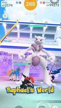Fighting Mega Mewtwo X 😤😤😤@pokemongoappid #pokemon #pokemongo #megagengar #raphaelsworld