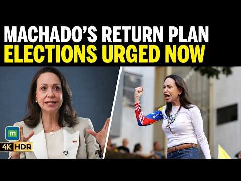 Venezuela’s Machado vows return home, pushes for swift elections amid rising unrest fears
