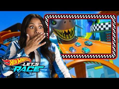 Michelle Khare Ranks the GIANT CREATURES from Hot Wheels Let's Race! | Episode 4