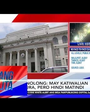 Ombudsman Remulla – Matindi rin ang korapsiyon sa Judiciary | Unang Balita