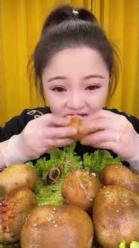 XiaoYu ASMR | CRISPY FOOD PARTY 🔥 바삭한 먹는 소리 美味しいASMR | Crispy Eating Sounds Mukbang 😋 #asmr