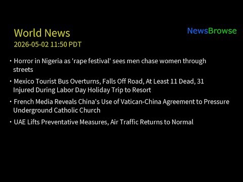 Horror in Nigeria as 'rape festival' sees men chase women through streets