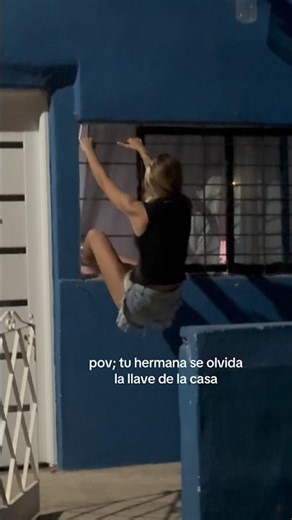 tu hermana se olvida•la llave de la casa jajaja 🤣 #bloopers #humor #comedia #viralshort #viral