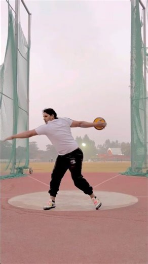 Discus Throw Training | Increase Distance Fast 🚀#igzeno #shorts #viral