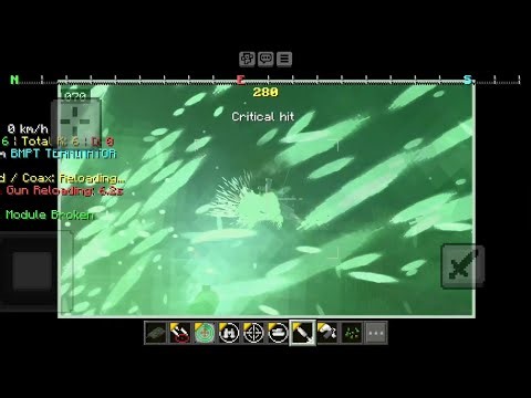 New Green Thermal Test With T-90M Gameplay, Shadow Armor V2 Minecraft BE 1.26