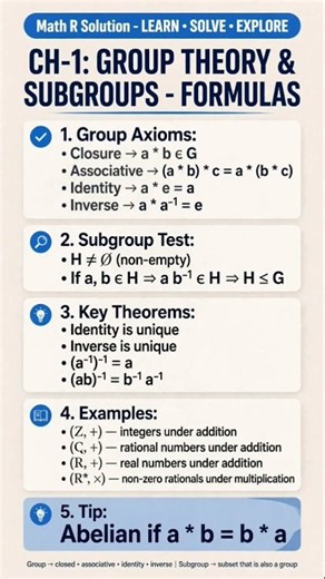 Group Theory & Subgroups | Abstract Algebra Ch-1 | Honours 3rd Year | Math R Solution