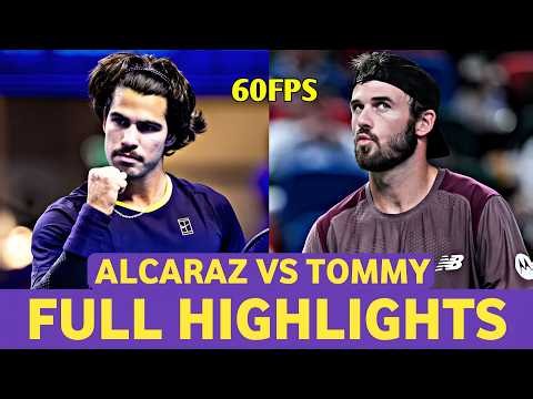 Carlos Alcaraz vs Tommy Paul Superb Tennis Highlights - Before Vienna Open 2026