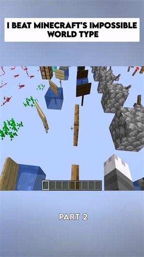 I Beat Minecraft's Impossible World Type - How I Did It