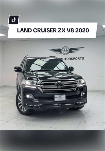 Toyota Land Cruiser ZX V8 2020 — Quick Overview