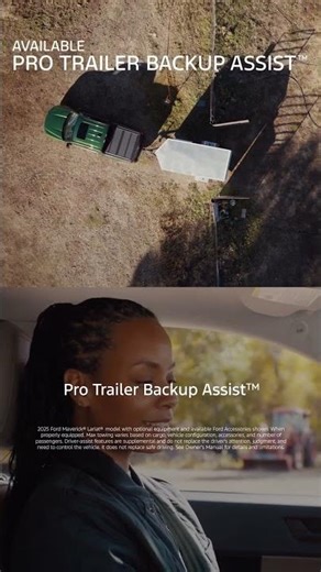 The 2025 Ford Maverick® Truck | Pro Trailer Backup Assist™️