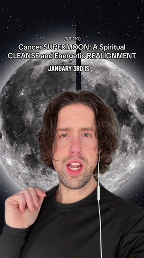 January 3rd is a day of realignment... There’s an absolutely GORGEOUS Cancer SUPERMOON taking place this weekend alongside an unbelievably POWERFUL astronomical event. We’re truly starting the New Year off with a BANG.👏🏼 #astrology #astronomy #spirituality #fullmoon And don’t forget to go check out YOUR 2026 horoscope and/or the likely impacts of this full moon ON YOU by downloading the @AstroBella App by my good friend @Bella at the link in my bio.🙏🏼 #astrobella