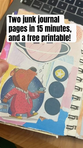 Want to learn to junk journal? Start here! # #junkjournal #collage