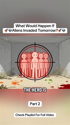 What Would Happen If Aliens Invaded Tomorrow? Part 2. What would REALLY happen if aliens invaded tomorrow? From the first sighting to how humanity would react this quick breakdown shows the most likely outcomes of an extraterrestrial invasion. Would we survive? Or crumble under a superior force? 👾🛸 Watch the full video on playlist! #Aliens #Invasion #WhatIf #Earth #Space #UFO