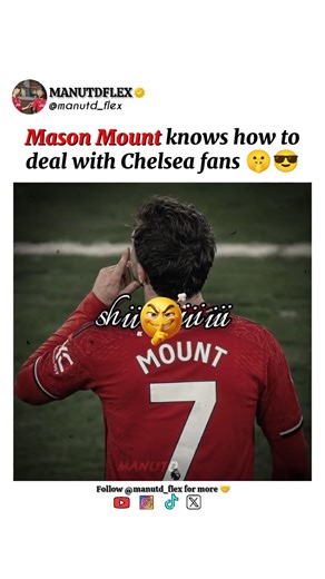 Mason Mount SILENCES Chelsea FANS 🤫🔥 Late Drama vs Man Utd. #masonmount #manchesterunited #chelsea