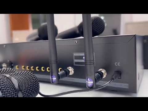Digital UHF Wireless microphone systems for live events, performers, speakers, & content creators