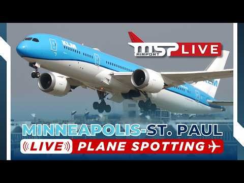 🔴 LIVE NONSTOP TWIN CITIES AIRPORT ACTION! ✈ MSP/KMSP AIRPORT ✈ 4/29/26